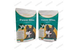 China Custom Printing Stand Up Bags for Your Pet Snack Reusable Zipper Bags supplier