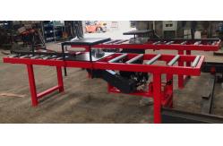 China Wood Edger Machine, Circular Blade Edger Saw Machine with Gas Engine portable supplier