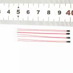 Enamelled Wire NTC Thermistor For Electronic Thermometer And Battery