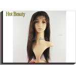 Customized Human Hair Front Lace Wigs Dyed Color Remy Hair Material Lace Front Wigs for sale