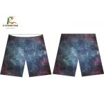 Starry Sky Pattern Waterproof Board Shorts For Swimming Sublimation Printing for sale
