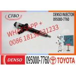 Diesel Common Rail Injectors 095000-7760 For Toyota  23670-39276