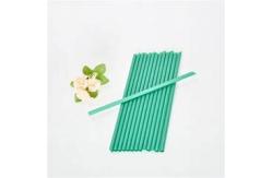 China Custom Printing Colored Bendable Pla Drinking Plastic Straws supplier