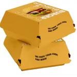 Fast Food Packaging Multi-Food Containers for Fries Chicken Burgers Custom Printed Eco-Friendly for sale