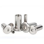 Flat Head Hexagon Socket Sleeve Barrel Connector Nut Stainless Steel Sleeve Barrel Nut for sale