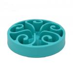 Food Grade Silica Gel Dog Slow Food Bowl Anti Slip Anti Choking for sale