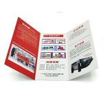 custom folded leaflet brochure printing duplex board brochure printing offset paper brochure printing for sale