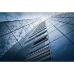 Modern Metal Curtain Wall Rectangular Shape Weatherproof Powder Coating Curtain Wall