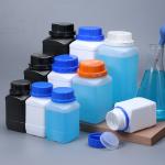 SCREW CAP Square Plastic Bottles for Powder Solids Gel Container UMETASS 250ML 500ML for sale