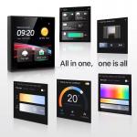 Glomarket Smart Home Control Panel Touch Screen 4 Inch Multi-functional WiFi Home Background Music System Tuya Zigbee Gateway for sale