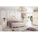 luxury French style solid wood bed room set for sale