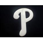Shinny And White 3D Raised TPU Heat Transfer Patches Customized Design