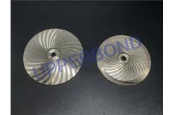 China Sliver 70mm Steel/Alloy Sharpening Wheel Stone For MK8 MK9 Cigarette Machine supplier