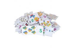 China Mathematics Custom Number Jigsaw Puzzles Double Printing Service OEM Design supplier