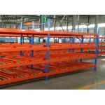 Optional Dimension Carton Flow Roller Track , Flow Racks Warehouse Stable for sale