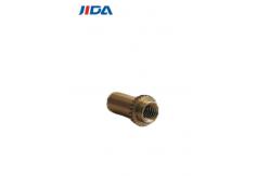 China 10mm Straight Knurled Copper Threaded Insert Nut M3 Knurled Nut supplier