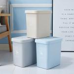 Nordic PP Standing Pressing Style Waste Material Dustbin for sale