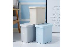 China Nordic PP Standing Pressing Style Waste Material Dustbin supplier