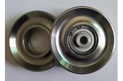 China Oxidation Treatment Polished 90mm Metal Gym Pulley Wheels supplier
