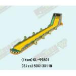 Commercial Grade Danger Large Inflatable Water Slides With Pool