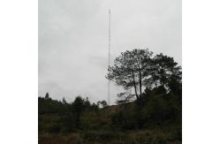 China 55m Lattice Electric Communication Guyed Mast Tower Customizable  Steel And Alloy Structural Steel supplier