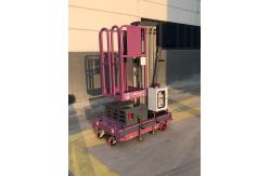 China 10M Aluminum Aerial Work Platform(Single Mast) 125Kg Loading Capacity supplier