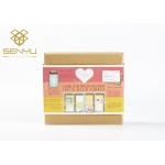Original Color Kraft Paper Packaging / Small Kraft Shipping Box With Sleeve for sale
