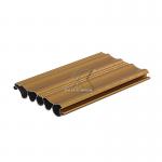 Wholesale High Quality  Anodize Gold Aluminum  Roller Shutter Slat Profile for sale