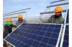 China 1MW Tilted Single Axis Tracker Slew Drive With Backtracking supplier