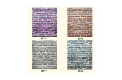 China Moistureproof  3D PE Foam Wallpaper 70x77cm 3D PE Foam Wall Sticker supplier