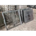 Square Ductile Iron Manhole Cover C250 Load Bearing Grade 800×800mm