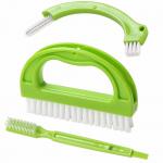 OEM Tile Cleaning Grout Scrubber Brush Set 5.5in 3 In 1 With Handle for sale