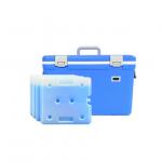 Buckle Lock Vaccine Box Cooler 35L Cooler Box With Ice Packs for sale