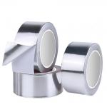 HVAC R Thermal Insulation Tape Sealing Joints Waterproof Seal Sliver Aluminum Foil Duct Adhesive Tape for sale