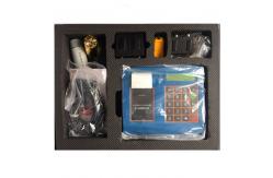 China Portable Water Ultrasonic Digital Flow Meter LCD Display With Mini Printer supplier