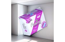 China Personalized Quick Drying Surface Organic Sanitary Pads With Breathable PE Film supplier
