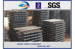 China Customization Railroad Joint Bars Splice Bar Angle Bar For Light / Heavy Rail supplier