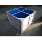 Logistics 1.5T Capacity 1.0mm Steel Folding Pallet Box for sale