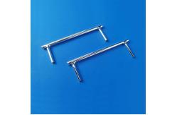 China Custom Silver Plated Quartz Glass Tube High Purity supplier