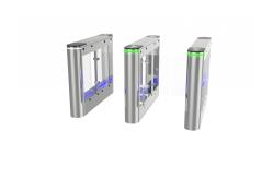 China Office Hospital Factory Entrance And Exit Management Swing Barrier Gate supplier
