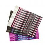 Cheap Waterproof Sweat Resistant Tyvek Event Wristbands Scan Barcode Logo Number Variety Of Colors Paper Event Bracelet for sale