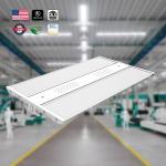 80W 400W Dimmable Industrial High Bay Square Led Light Linear Highbay for Industrial Workshops for sale