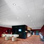 2.3mm Perforated Metal Acoustic Ceiling Panels Aluminum T Grid for sale