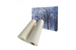 China Large Format Matte Inkjet Cotton Canvas Roll For Eco Solvent Ink supplier