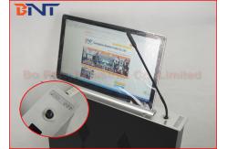 China Slim Conference Tabletop Motorized LED / LCD Monitor Lift With FHD Screen supplier