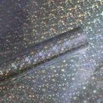 Gold Silver Glitter Sparkly Gift Wrap Paper Roll Plastic Sheet 72cmx52cm