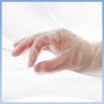 Non Toxic TPE Clear Food Service Gloves Disposable Latex Free Gloves for sale