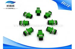 China SM SC APC Sinplex Fiber Optic Components Adapter IEC 60794 1000 Cycles OEM supplier