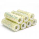 BOPP Clear Stationary Tape Crystal Printed Packaging Tape For Office School for sale