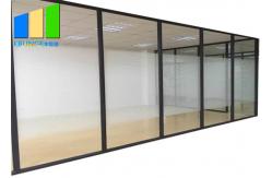 China Eco Friendly Demountable Modular Glass Partition Wall For Office Building supplier
